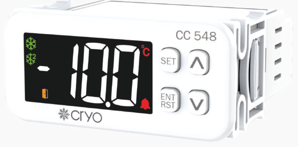 Multispan CC 548 1 compressor (20 A) + alarm (5 A) with digital door input
