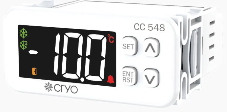 Multispan CC 548 — 1 compressor (20 A) + alarm (5 A) with digital door input