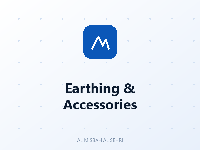 قضبان التأريض والملحقات — علامات تجارية متعددة