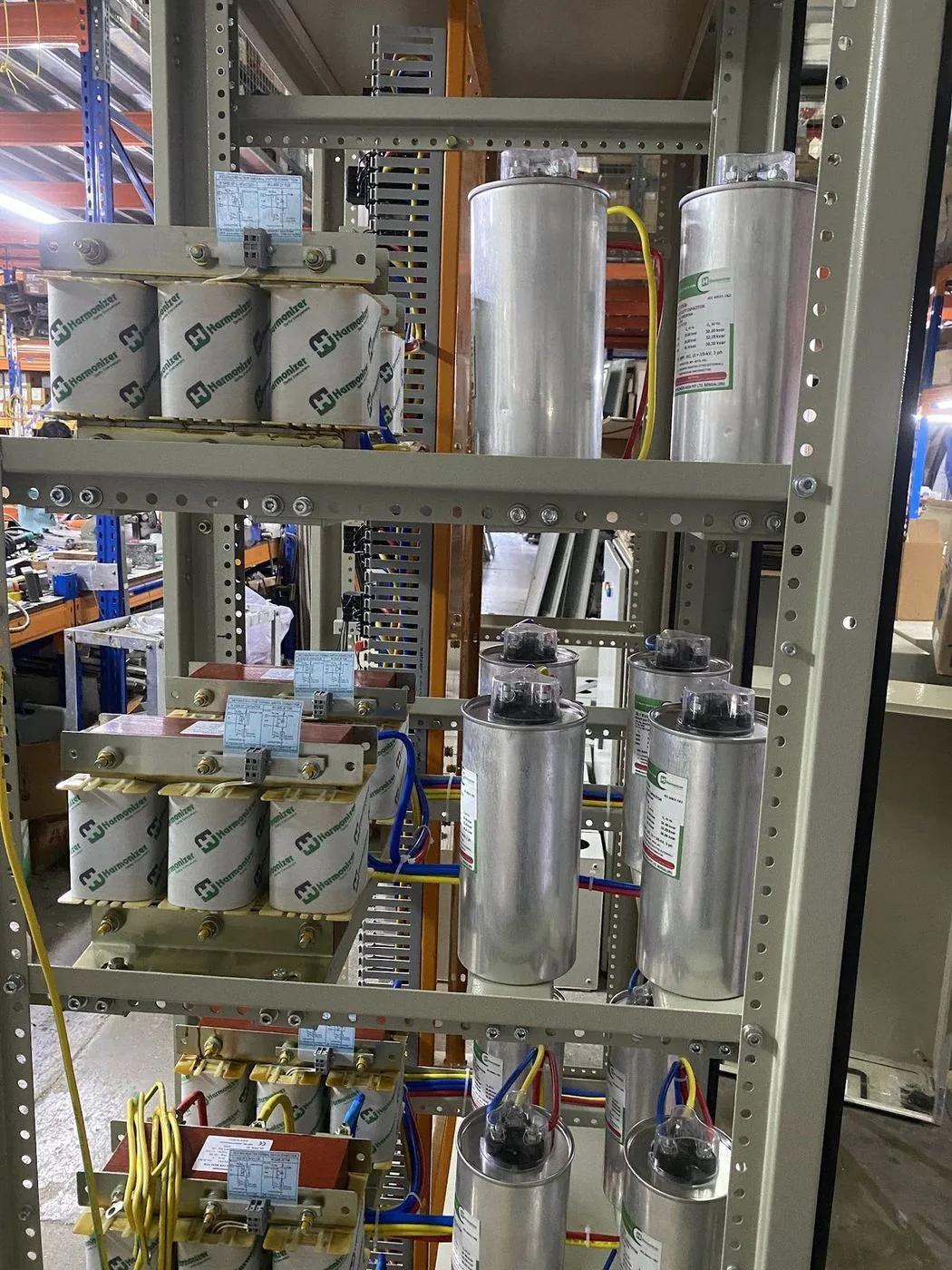 Capacitor bank assembly — Al Misbah Al Sehri Dubai